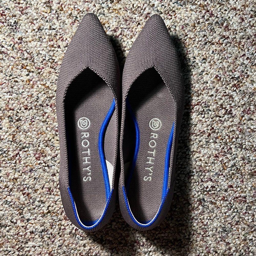 Rothy’s The Point Mink Shoes